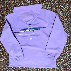 BTS Anorak purple size M Pop Up Permission To Dance Polyester